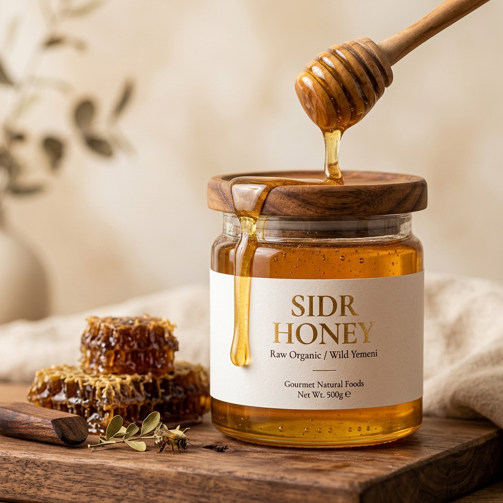 Raw Sidr honey from wild Beri blooms