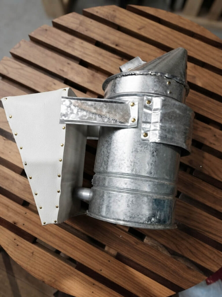 Galvanized Steel Bee Smoker