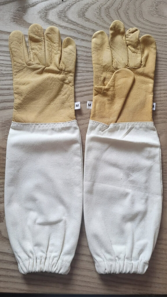 Beekeeping Leather Gloves – Heavy-Duty Protection