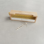 Wooden Pollen Trap with Plastic Strip