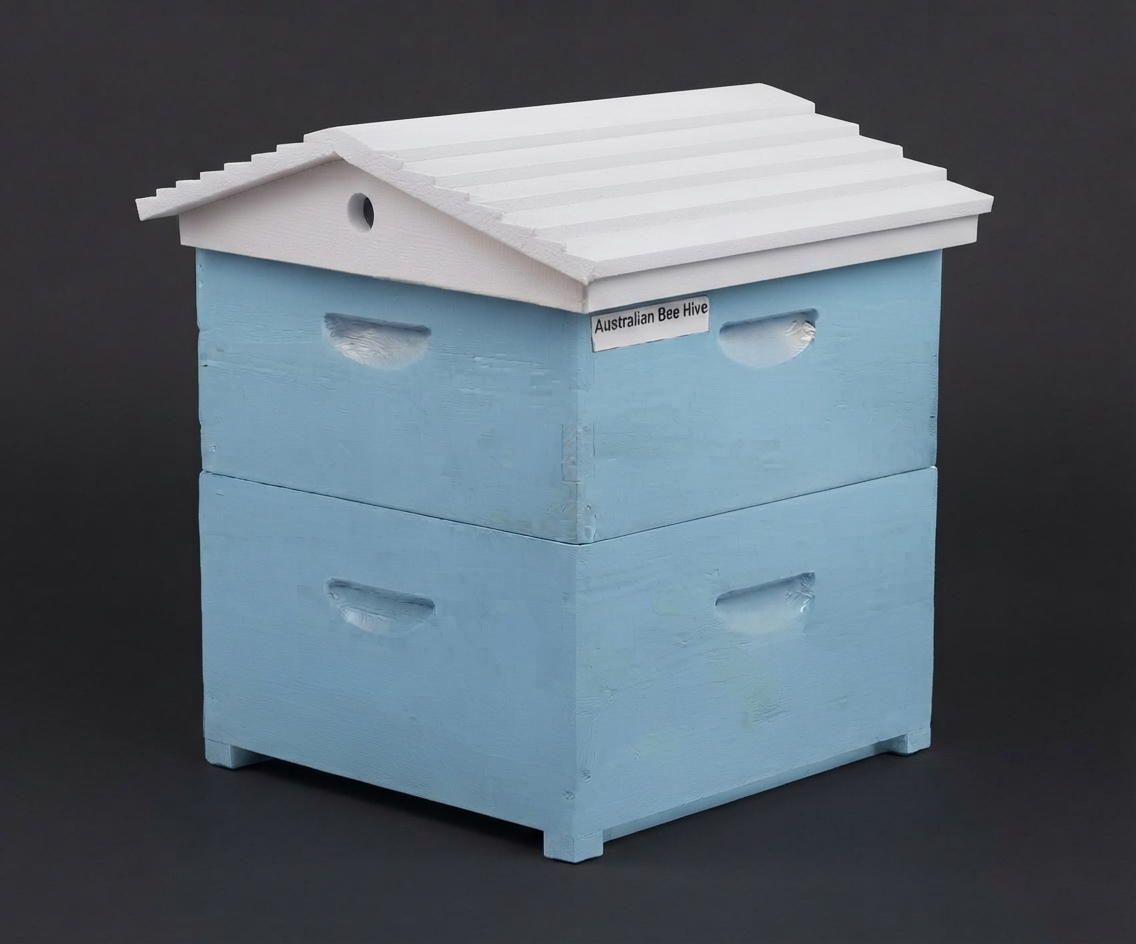 Turkish Model Sloped Upper Cover Beehive (Kail Wood)