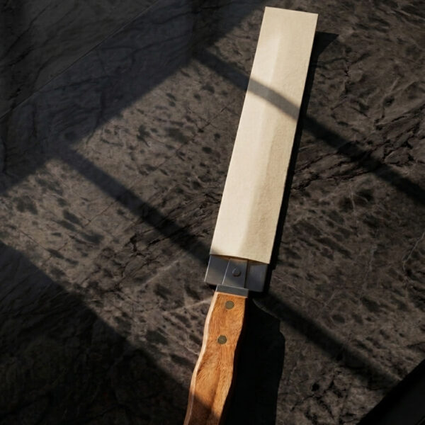 Uncapping Knife with Wooden Handle