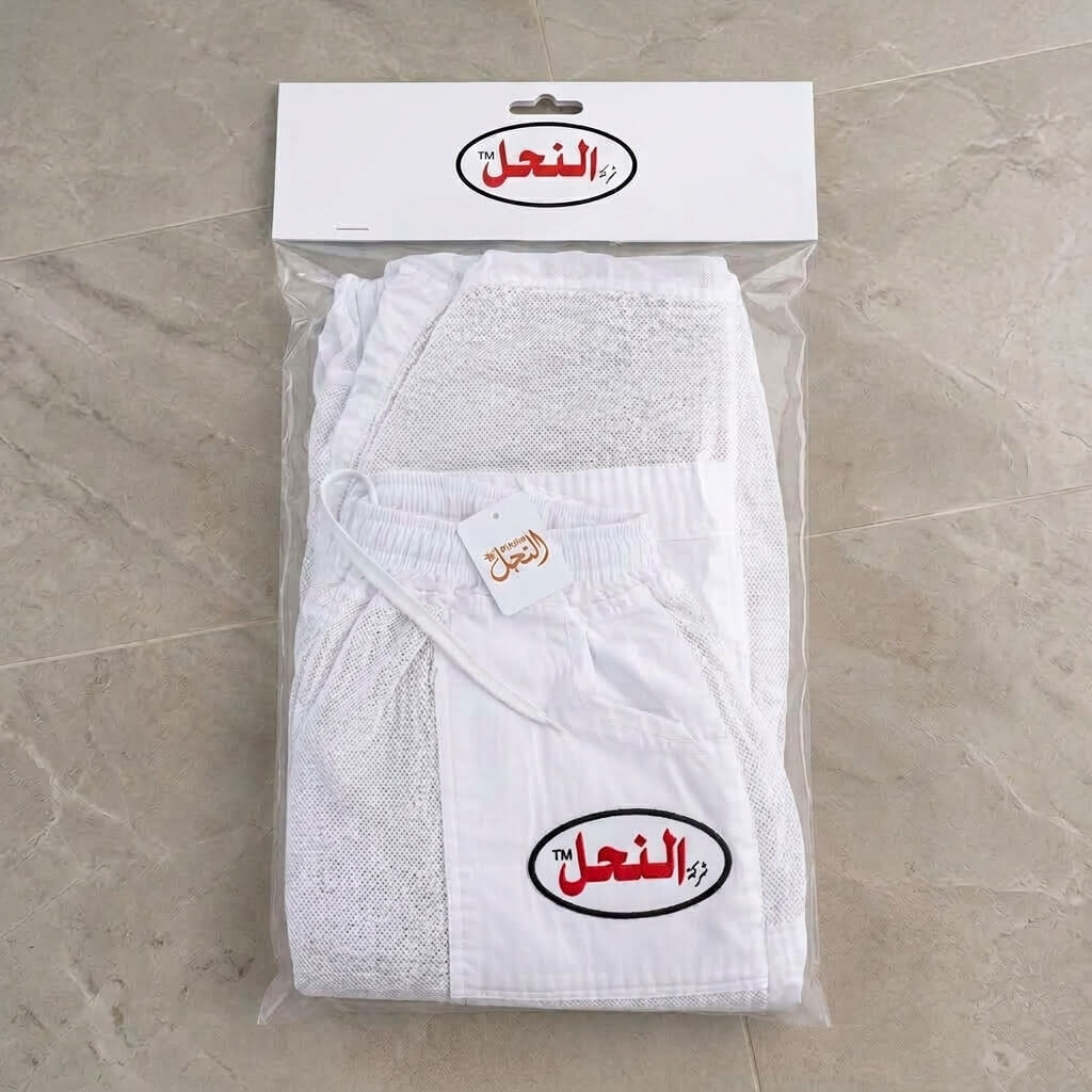 Premium Three-Layer Beekeeping Trousers (White)