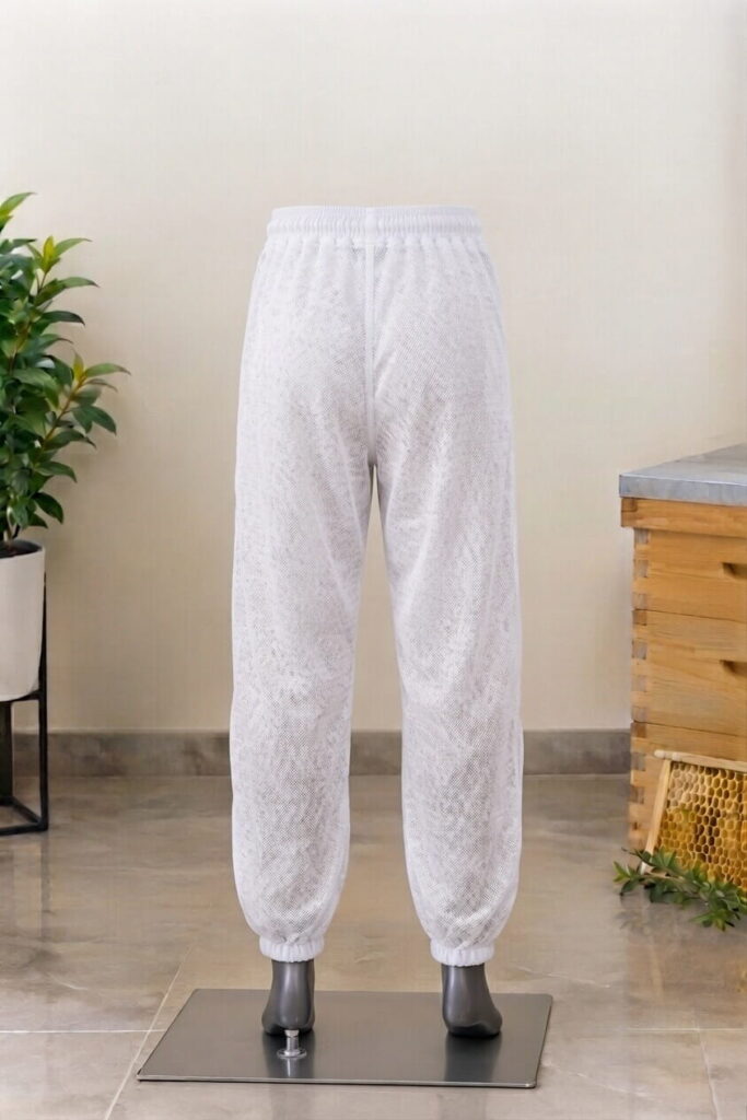 Premium Three-Layer Beekeeping Trousers (White)