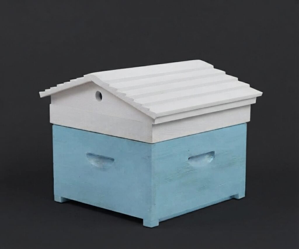 Turkish Model Sloped Upper Cover Beehive (Kail Wood)