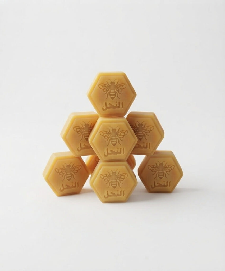 Beeswax Hexagon Block (Branded)
