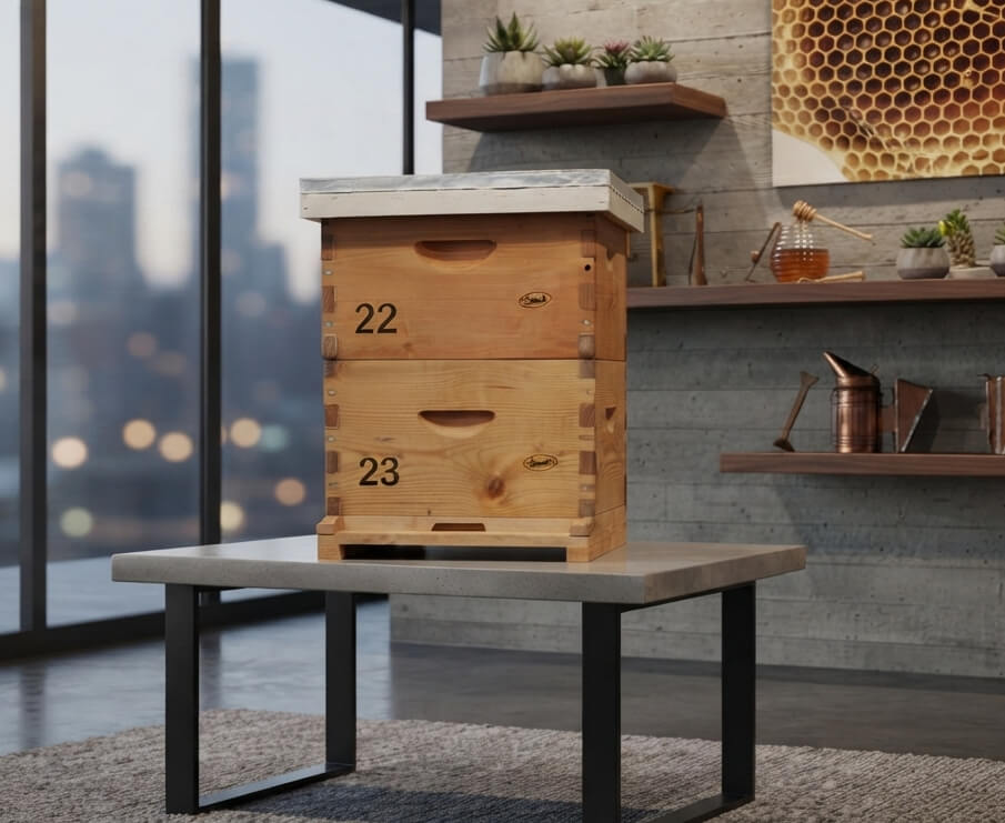 Afghan Model Beehive (Kail Wood)