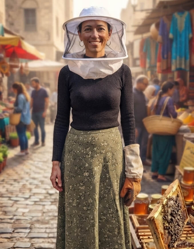 Fencing Veil Beekeeping Hat