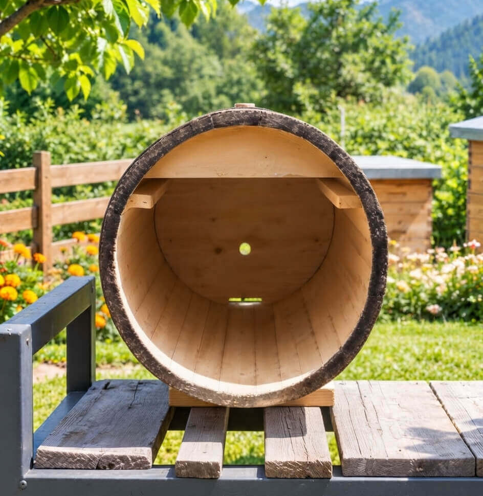 Log Beehive