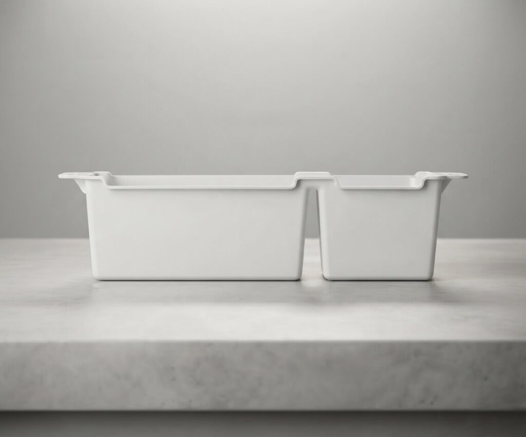 Plastic Hive Feeder (White) / Float