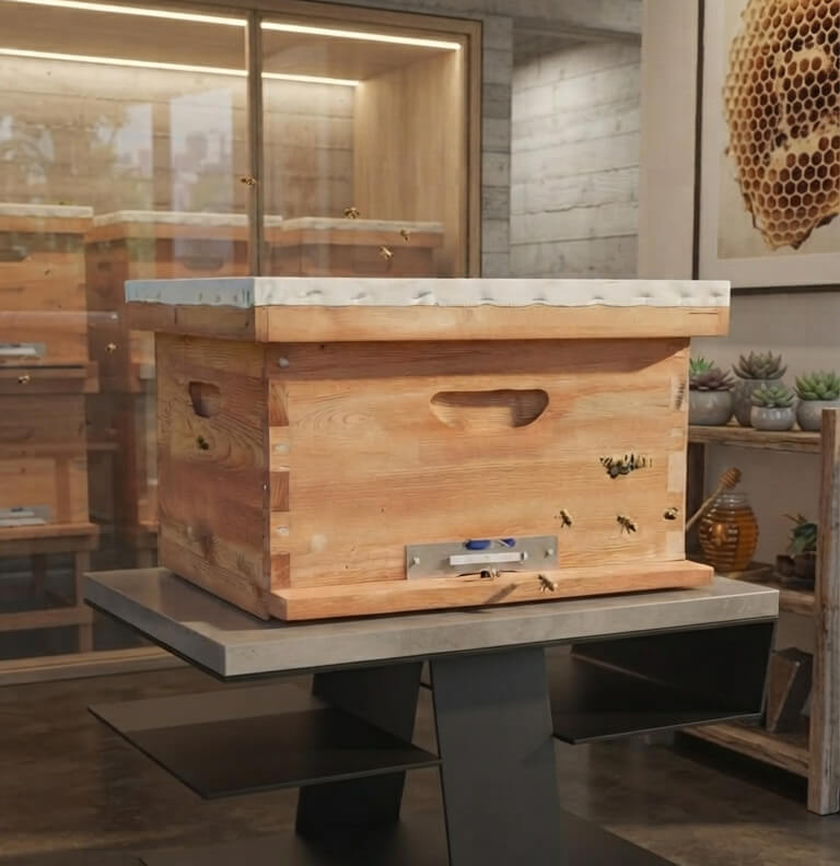 Afghan Model Beehive (Kail Wood)