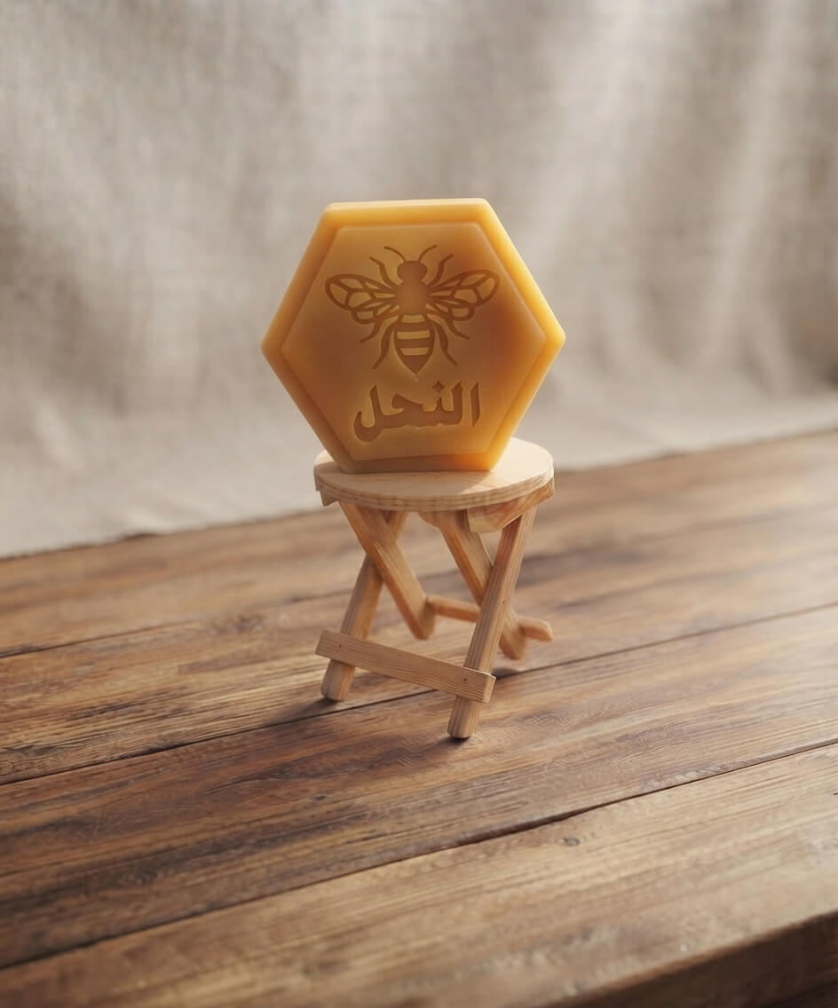 Beeswax Hexagon Block (Branded)