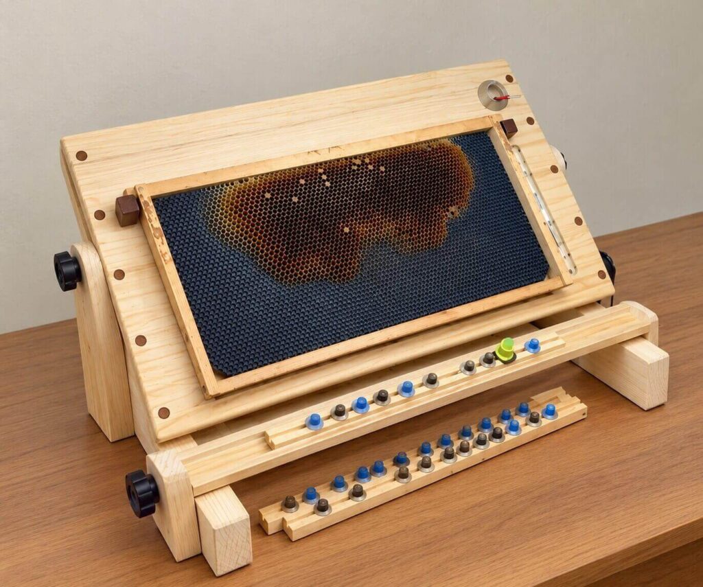 Wooden Queen Grafting Stand