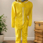 Yellow Poly-Cotton Fabric Beekeeping Suit