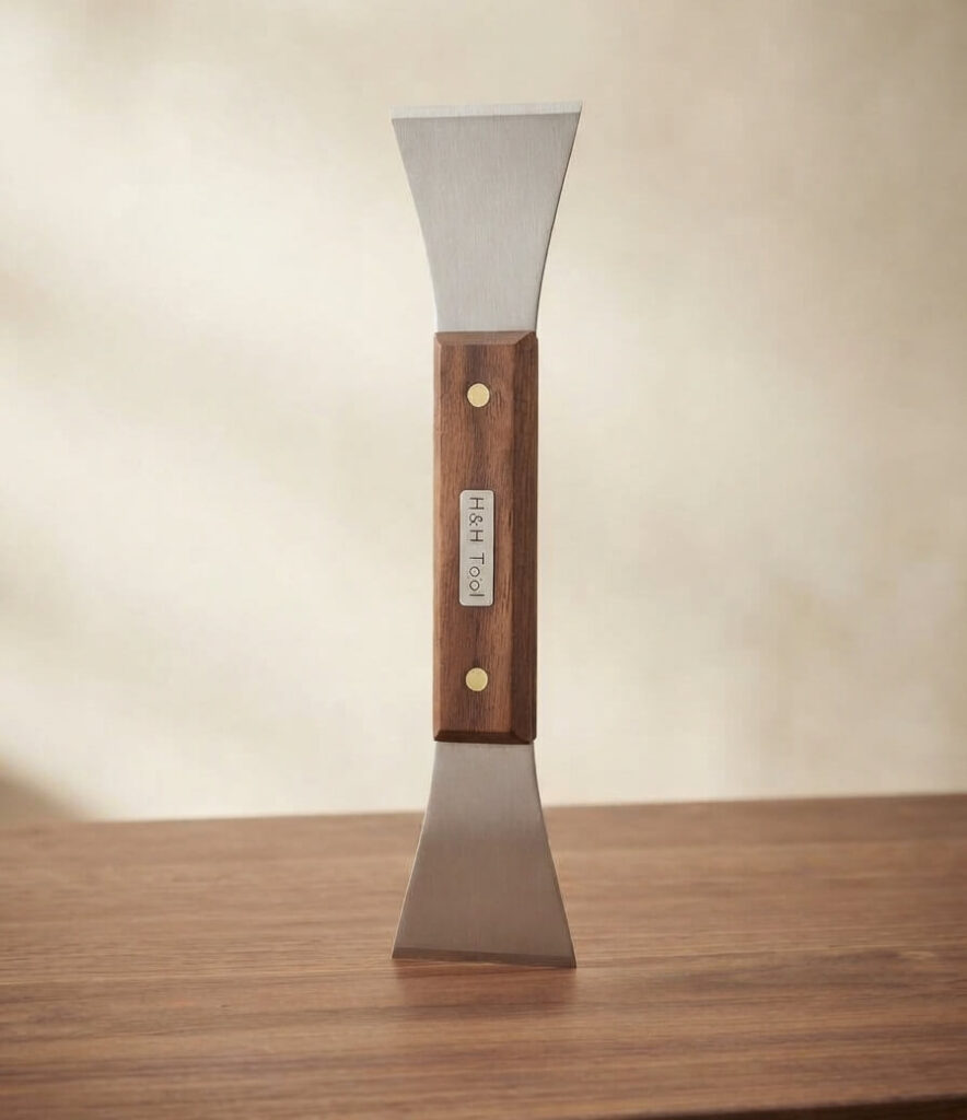 Wooden Handle Stainless Steel Hive Tool