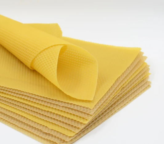 Beeswax Foundation Sheets